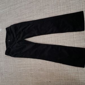 *Like New ,For All Mankind, Black Kimmie Stright Leg pants, Size 26